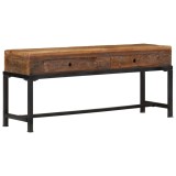 Cumpara ieftin Comoda TV, 110x30x46 cm, lemn masiv reciclat