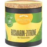 Sare cu Rozmarin si Lamaie Biolotta Eco, Flori de Sare, 55g
