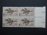 SUA BLOC DE 4 NESTAMPILAT MNH