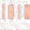 Set placute frana,frana disc JEEP COMPASS (MK49) (2006 - 2016) TRW GDB4143