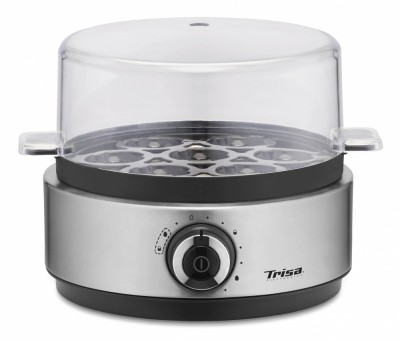 Fierbator electric de oua Trisa Vario Eggs 7390.7512, 400 W, 7 oua, Argintiu - RESIGILAT foto