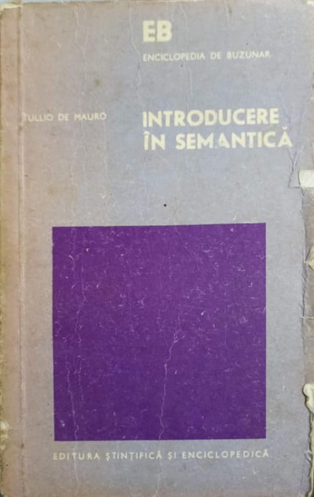 INTRODUCERE IN SEMANTICA-TULLIO DE MAURO-99617