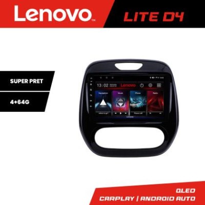 Navigatie Renault Captur Lenovo Kit-CAPTUR 4+64 GB Android Waze USB Navigatie Internet Youtube Radio CarStore Technology foto