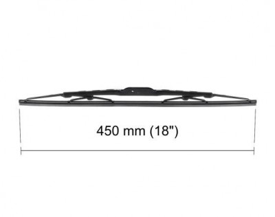 Lamela stergator Motgum 450 mm, fixare tip carlig, W1P580G, 1 buc. foto