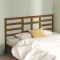 Gossi tablie de pat, maro miere, 206x4x104 cm, lemn masiv de pin