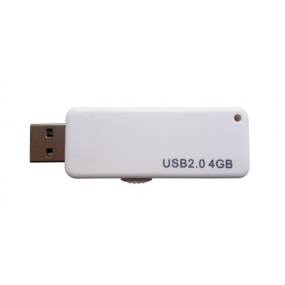 Stick memorie USB , Capacitate 4 GB , USB 2.0 , Alb foto