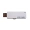 Stick memorie USB , Capacitate 4 GB , USB 2.0 , Alb