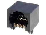 Soclu RJ45 8P8C Cat3 Aurit Profil Jos