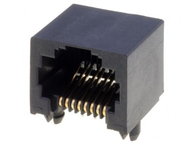 Soclu RJ45 8P8C Cat3 Aurit Profil Jos foto