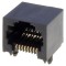Soclu RJ45 8P8C Cat3 Aurit Profil Jos