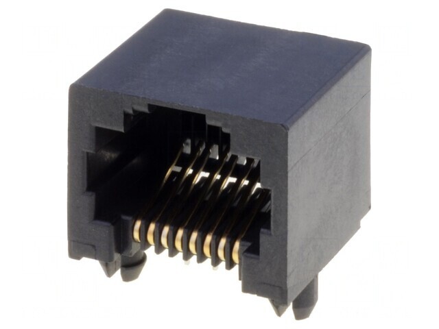 Soclu RJ45 8P8C Cat3 Aurit Profil Jos