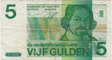 OLANDA 5 GULDENI 1973 F