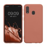 Husa Kwmobile pentru Samsung Galaxy A40, Roz, Silicon, KWM000009ZX033C, Carcasa