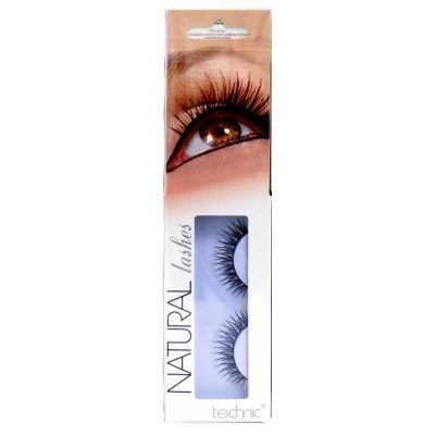 Gene false Technic Natural Lashes, adeziv inclus, BC19 foto