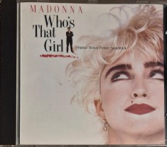 cd madonna who&#039;s that girl soundtrack