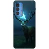 Husa compatibila cu Motorola G20 model Fire spirit, Silicon, TPU, Viceversa, Transparent, Carcasa