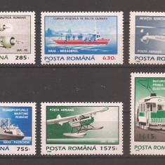 Romania 1995, LP.1396 - Mijloace transport II, MNH