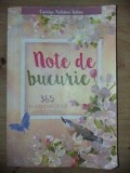 Note de bucurie 365 devo&amp;#355;ionale pentru femei Carolyn Rathbun Sutton