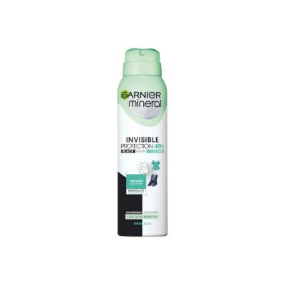 Garnier Deo Mineral Invisible Black&amp;amp;White&amp;amp;Colors Spray deodorantpentru Femei 150 ml foto