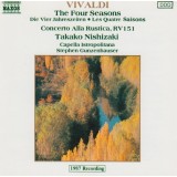 CD Vivaldi , Takako Nishizaki, &ndash; The Four Seasons, Concerto Alla Rustica In G, RV 151 (EX)