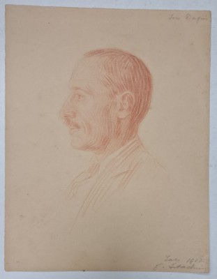 Constantin Artachino (1870-1954) - Portretul lui Ion Dafin foto