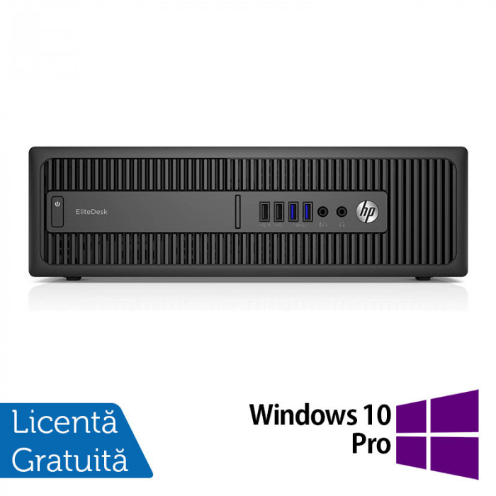 PC Refurbished HP 800 G2 SFF, Intel Core i3-6100 3.70GHz, 8GB DDR4, 120GB SSD + 500GB HDD + Windows 10 Pro NewTechnology Media