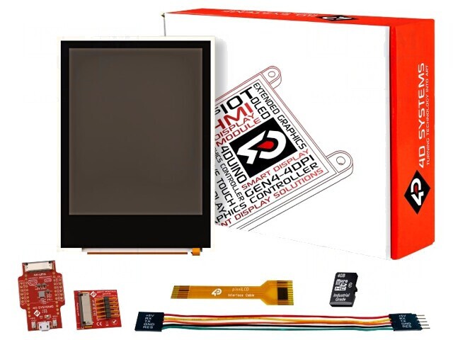Ecran TFT 2&quot; 176x220 cu Interfață GPIO/I2C-Master 5V
