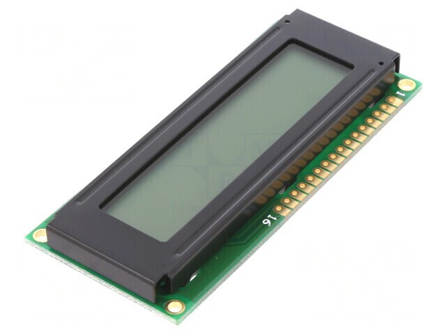 Afișaj LCD Alfanumeric 16x1 80x36x10,5mm LED