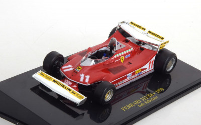 Macheta Ferrari 312 T4 Jody Scheckter Campion Formula 1 1979 - Altaya 1/43 F1 foto