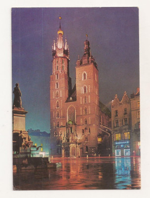 FA38-Carte Postala- POLONIA - Cracovia, circulat 1972 foto