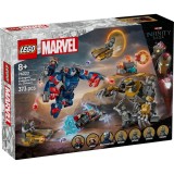 LEGO MARVEL RAZBUNATORII THOR VS CHITAURI SFARSITUL JOCULUI 76322 SuperHeroes ToysZone