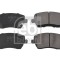 FEBI BILSTEIN 116199 set placute frana,frana disc
