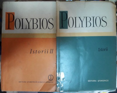 polybios-Istorii-vol I si II foto