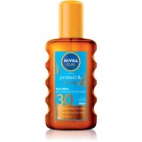 NIVEA SUN Protect &amp; Bronze ulei de bronzat pentru piele uscata SPF 30 200 ml