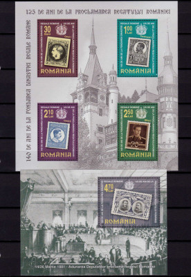 RO 2006 ,LP 1719a+1720, &amp;quot;140 ani Dinastia Regala&amp;quot; ,bloc+colita ,375/376 ,MNH foto