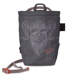 Saculet Magneziu Alpinism CHILLAZ Rock Hero Black, Fibre Hartie Reciclata, Curea Talie, Suport Perie
