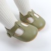 Pantofiori kaky pentru fetite (Marime Disponibila: 3-6 luni (Marimea 18