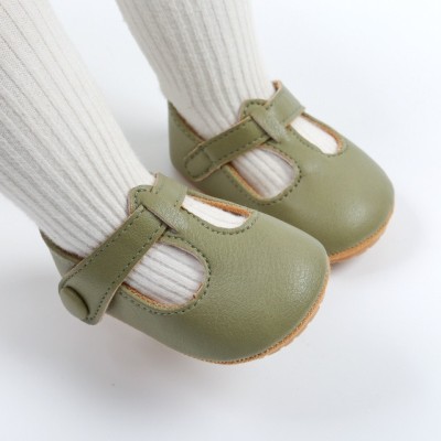 Pantofiori kaky pentru fetite (Marime Disponibila: 3-6 luni (Marimea 18 foto
