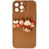 Husă Silicon 3D Cartoon Maro Candy Apple iPhone 13 Pro Max