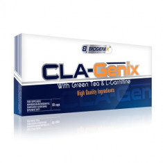 BIOGENIX Health and Nutrition CLA-Genix cu ceai verde si L-Carnitine, 60 capsule foto