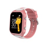 Ceas Smartwatch copii ZYTEQ&reg;️ 4G, GPS precis, WiFi, LBS, apel video, monitorizare, SOS, SIM, ecran 1.83&quot;, cameră HD, Android/iOS, roz