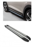 Cumpara ieftin Praguri Laterale Treapta Aluminiu Hyundai Tucson 3 2015-2020, Set 2 buc, 75mm