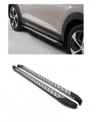 Praguri laterale tip treapta compatibile Hyundai Tucson 3 2015-2020 &amp;reg; ALM foto
