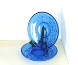 Cumpara ieftin Farfurioare cristal albastru - Stella Polaris - design Nanny Still, Riihimaen