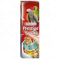 Versele Laga Bastonașe pentru papagali PRESTIGE STICKS 2 bucăți -fructe exotice, 140g foto