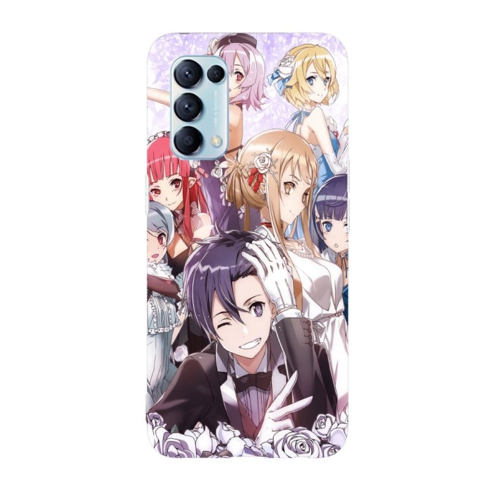 Husa compatibila cu Oppo A72, Viceversa, model Wedding Sword Art Online, Silicon, TPU