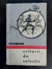 Criterii de selectie- Cornel Radut