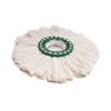 Rezerva pentru mop rotativ, bumbac, alb, suport 160 mm
