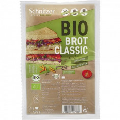 Paine Alba de Toast Fara Gluten Bio 400 grame Schnitzer