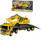 Jucarie masina camion trailer cu excavator